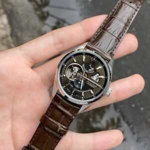 Đồng hồ nam dây da Orient Star Joker Semi Skeleton RE-AV0006Y00B