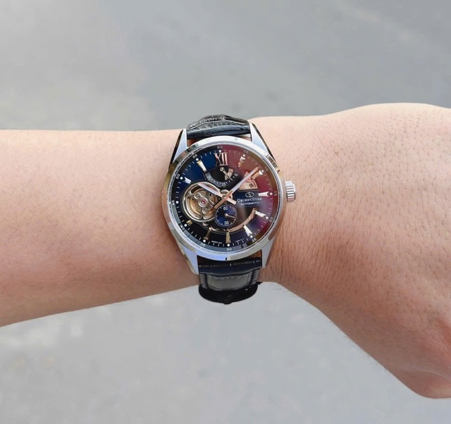 Đồng hồ nam dây da Orient Star Joker Automatic Contemporary Skeleton RE-AV0005L00B RE-AV0005L00Z - Ảnh 2