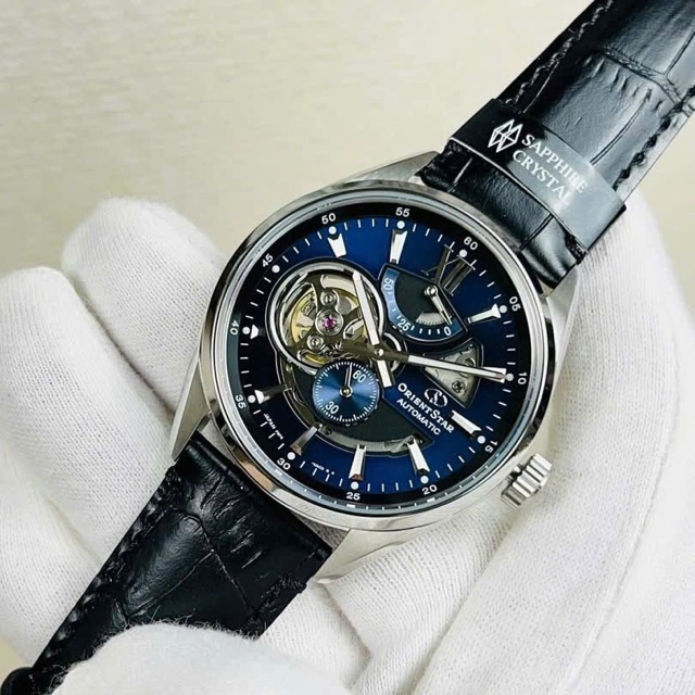 Đồng hồ nam dây da Orient Star Joker Automatic Contemporary Skeleton RE-AV0005L00B RE-AV0005L00Z - Ảnh 6