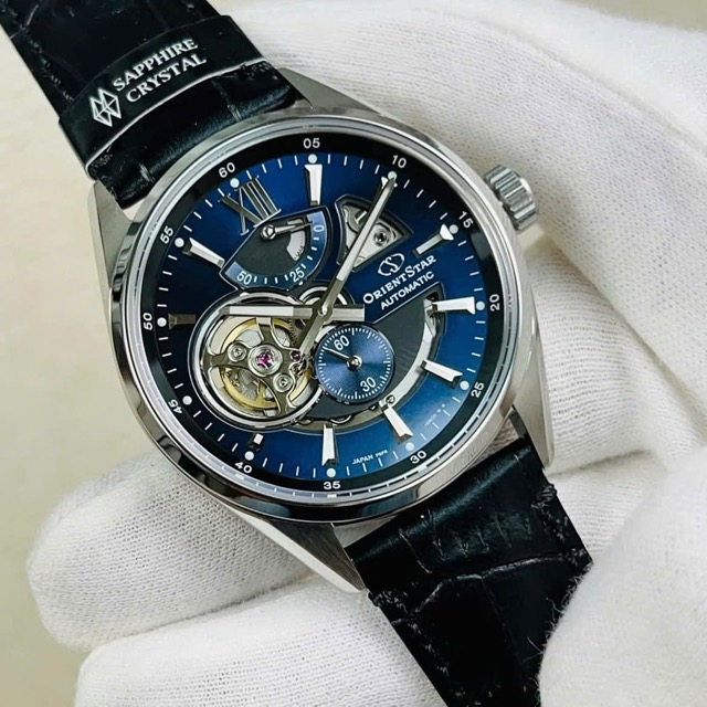 Đồng hồ nam dây da Orient Star Joker Automatic Contemporary Skeleton RE-AV0005L00B RE-AV0005L00Z - Ảnh 8