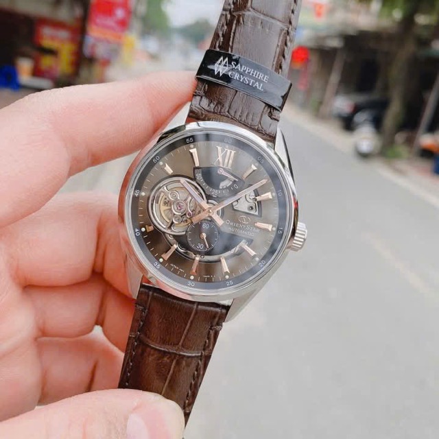 Đồng hồ nam dây da Orient Star Joker Semi Skeleton RE-AV0006Y00B - Ảnh 5