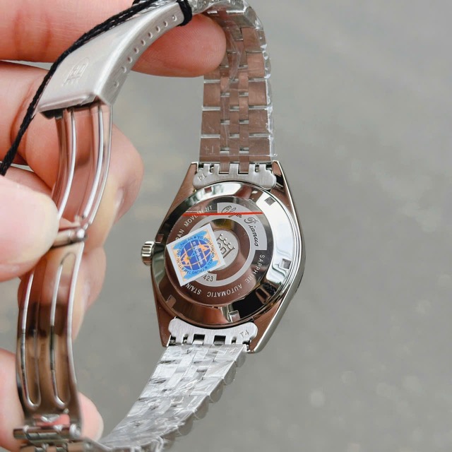 Đồng hồ nam dây thép Olym Pianus Automatic Black OP89322 - Ảnh 6