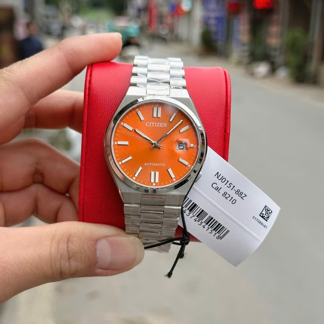 Đồng hồ nam dây thép Citizen Automatic Tsuyosa NJ0151-88Z - Ảnh 6