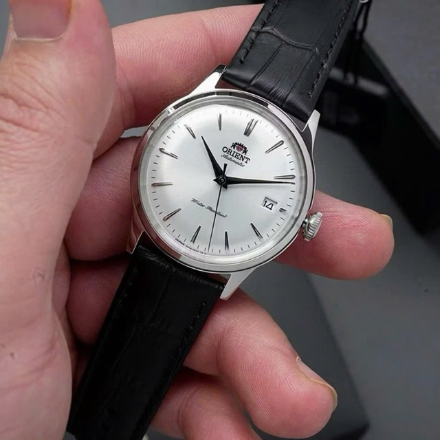 Đồng hồ nam dây da Orient Automatic Bambino RA-AC0M03S10B RA-AC0M03S30B