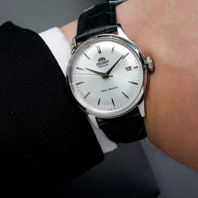 Đồng hồ nam dây da Orient Automatic Bambino RA-AC0M03S10B RA-AC0M03S30B - Ảnh 3