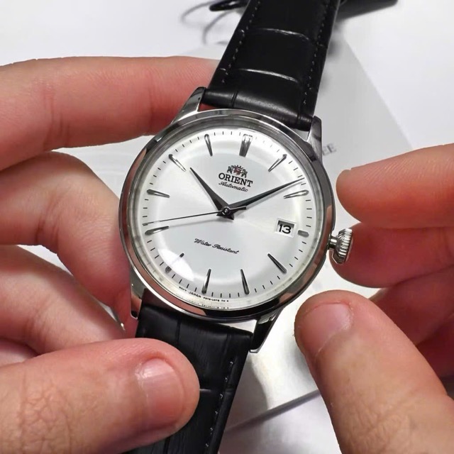 Đồng hồ nam dây da Orient Automatic Bambino RA-AC0M03S10B RA-AC0M03S30B - Ảnh 4