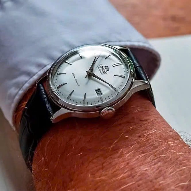 Đồng hồ nam dây da Orient Automatic Bambino RA-AC0M03S10B RA-AC0M03S30B - Ảnh 5