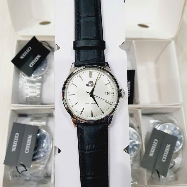 Đồng hồ nam dây da Orient Automatic Bambino RA-AC0M03S10B RA-AC0M03S30B - Ảnh 6