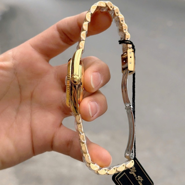 Đồng hồ nam dây thép Olym Pianus Automatic OP89322 Gold Lá cọ - Ảnh 8