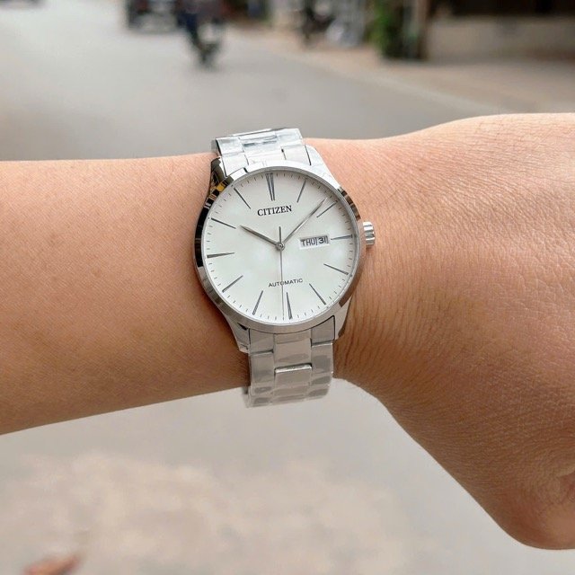 Đồng hồ nam dây thép Citizen Automatic NH8350 83A - Ảnh 2