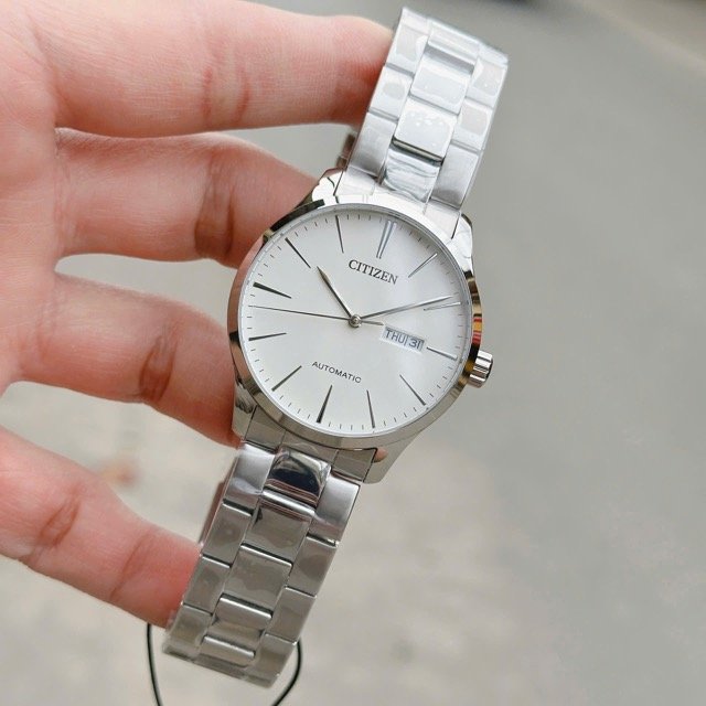 Đồng hồ nam dây thép Citizen Automatic NH8350 83A - Ảnh 3