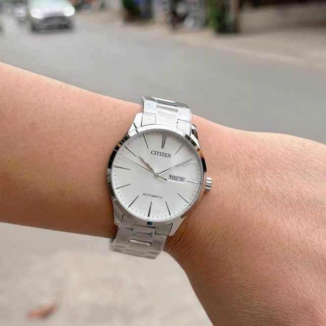 Đồng hồ nam dây thép Citizen Automatic NH8350 83A - Ảnh 6