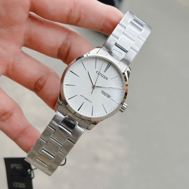 Đồng hồ nam dây thép Citizen Automatic NH8350 83A - Ảnh 7