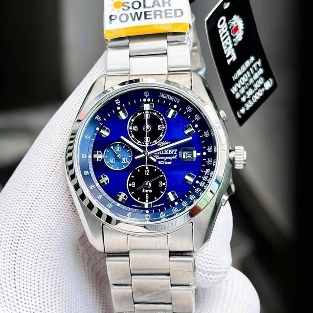 Đồng hồ nam dây thép Orient Neo 70S Solar Chrono WV0011TY - Ảnh 5