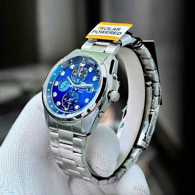 Đồng hồ nam dây thép Orient Neo 70S Solar Chrono WV0011TY - Ảnh 8