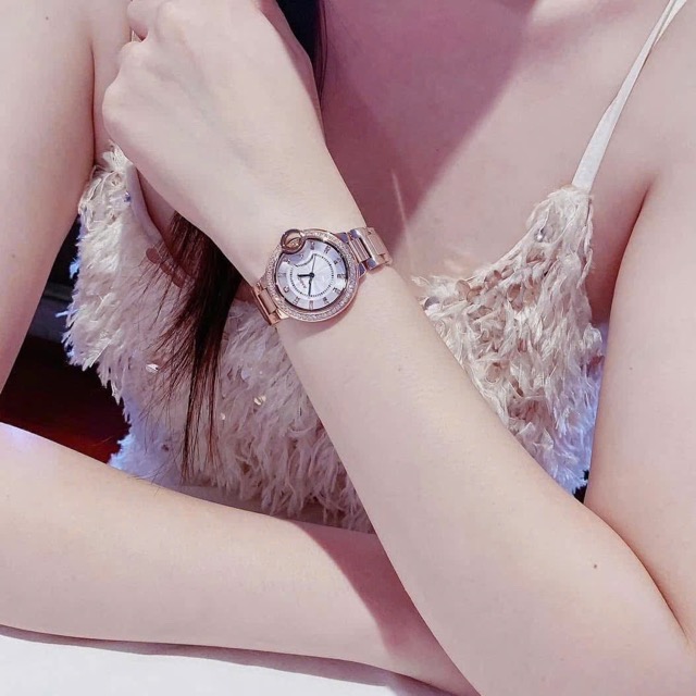 Đồng hồ nữ dây thép Amica Quarzt A064 Rose - Ảnh 5
