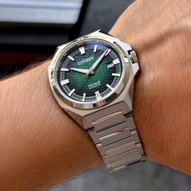 Đồng hồ nam dây thép Citizen Automatic Series 8-831 Mechanical NB6050-51W - Ảnh 3