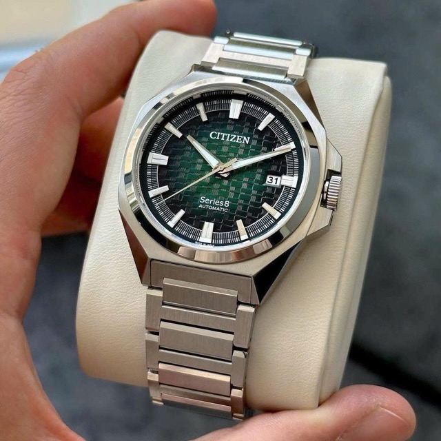 Đồng hồ nam dây thép Citizen Automatic Series 8-831 Mechanical NB6050-51W - Ảnh 4