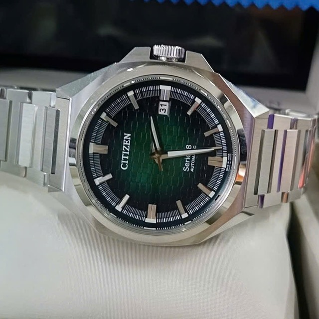 Đồng hồ nam dây thép Citizen Automatic Series 8-831 Mechanical NB6050-51W - Ảnh 5