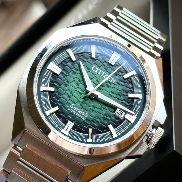 Đồng hồ nam dây thép Citizen Automatic Series 8-831 Mechanical NB6050-51W - Ảnh 8