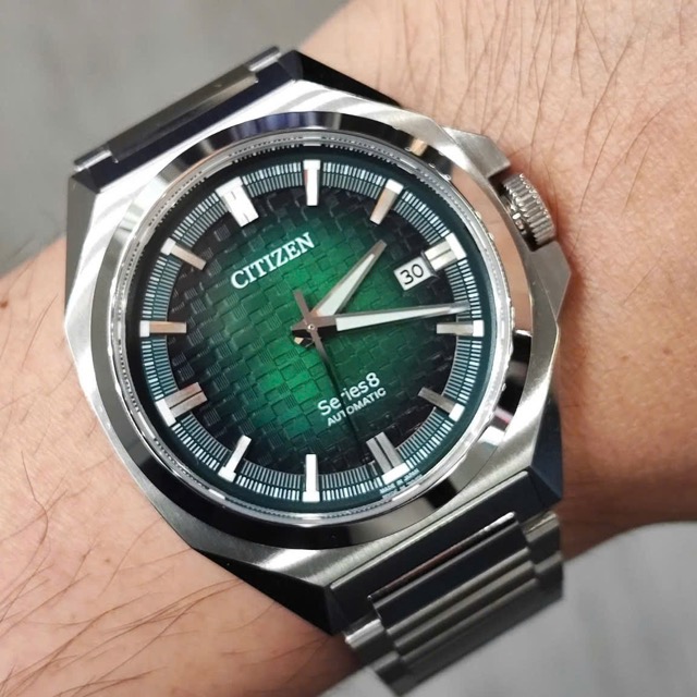 Đồng hồ nam dây thép Citizen Automatic Series 8-831 Mechanical NB6050-51W - Ảnh 9