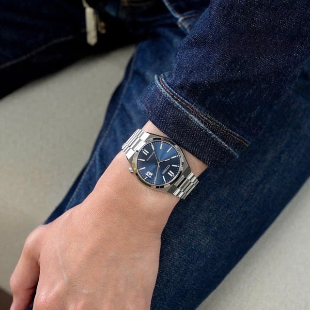Đồng hồ nam nữ dây thép Citizen Automatic Tsuyosa NJ0200-50M - Ảnh 5