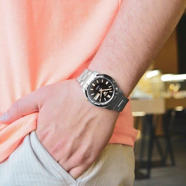 Đồng hồ nam dây thép Seiko 5 Automatic SNKK17K1 - Ảnh 5