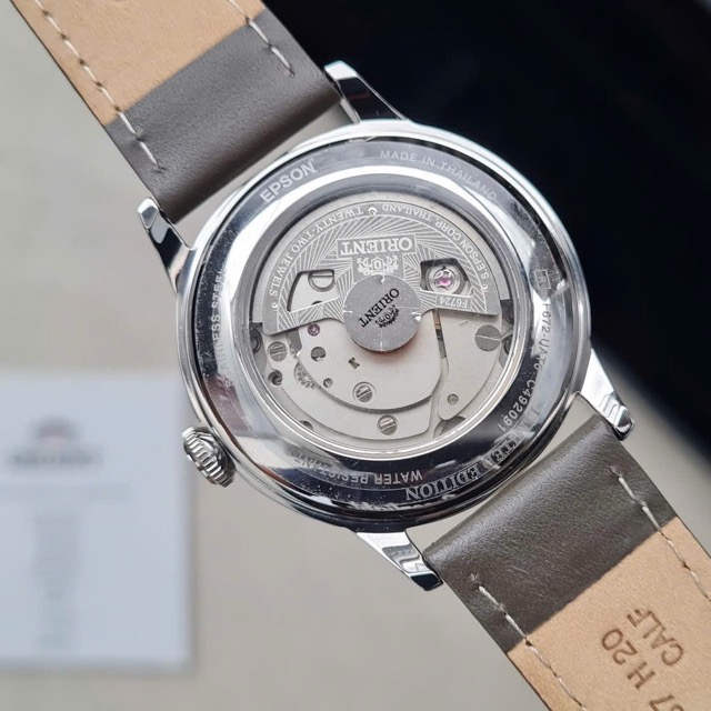 Đồng hồ nam dây da Orient Automatic Bambino RA-AC0M15Y30B - Ảnh 9