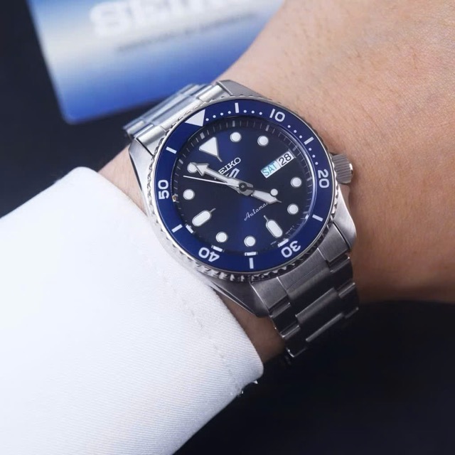 Đồng hồ nam dây thép Seiko 5 Sport Automatic SRPL77K1 - Ảnh 3