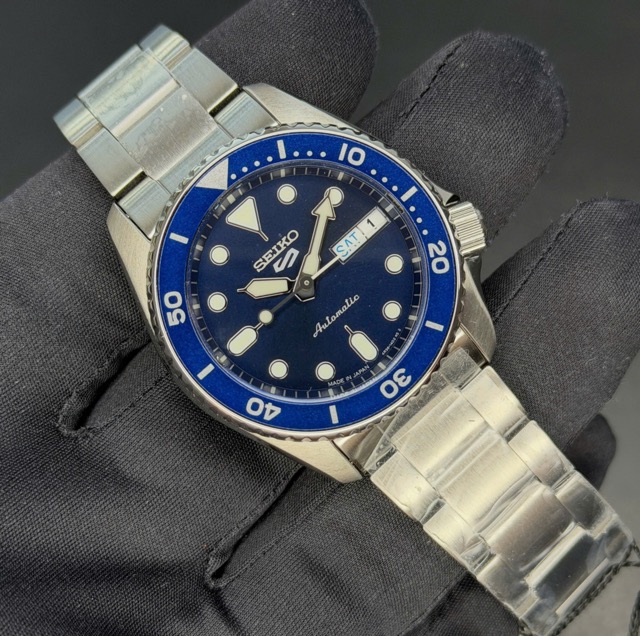Đồng hồ nam dây thép Seiko 5 Sport Automatic SRPL77K1 - Ảnh 10