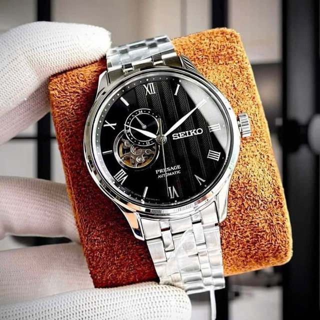 Đồng hồ nam dây thép Seiko Automatic Presage Japanese Garden SSA377J1