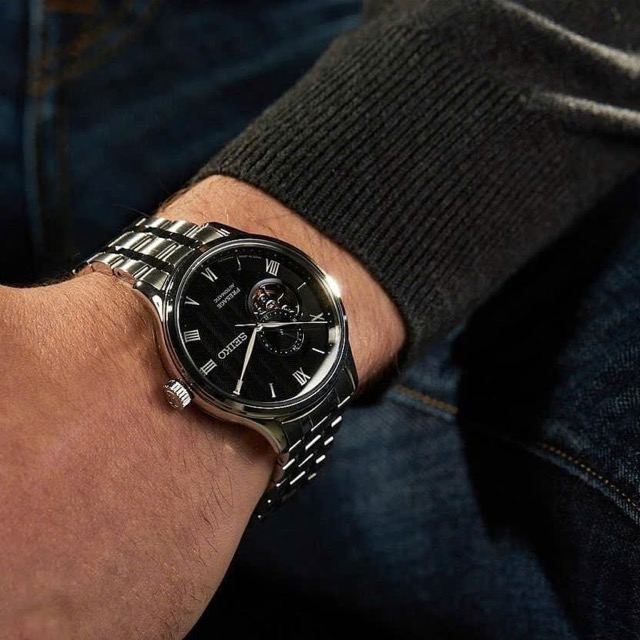 Đồng hồ nam dây thép Seiko Automatic Presage Japanese Garden SSA377J1 - Ảnh 2