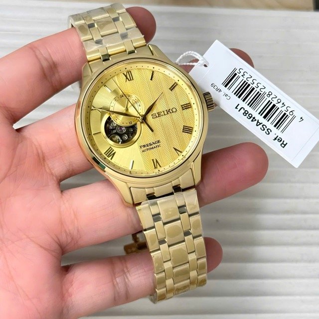 Đồng hồ nam dây thép Seiko Automatic Presage Japanese Garden SSA468J1 - Ảnh 2