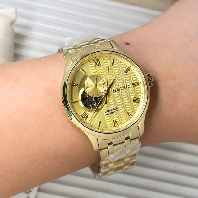 Đồng hồ nam dây thép Seiko Automatic Presage Japanese Garden SSA468J1 - Ảnh 3