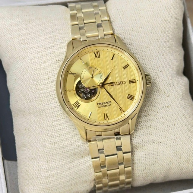 Đồng hồ nam dây thép Seiko Automatic Presage Japanese Garden SSA468J1 - Ảnh 4