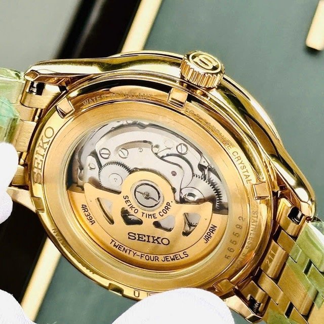 Đồng hồ nam dây thép Seiko Automatic Presage Japanese Garden SSA468J1 - Ảnh 9