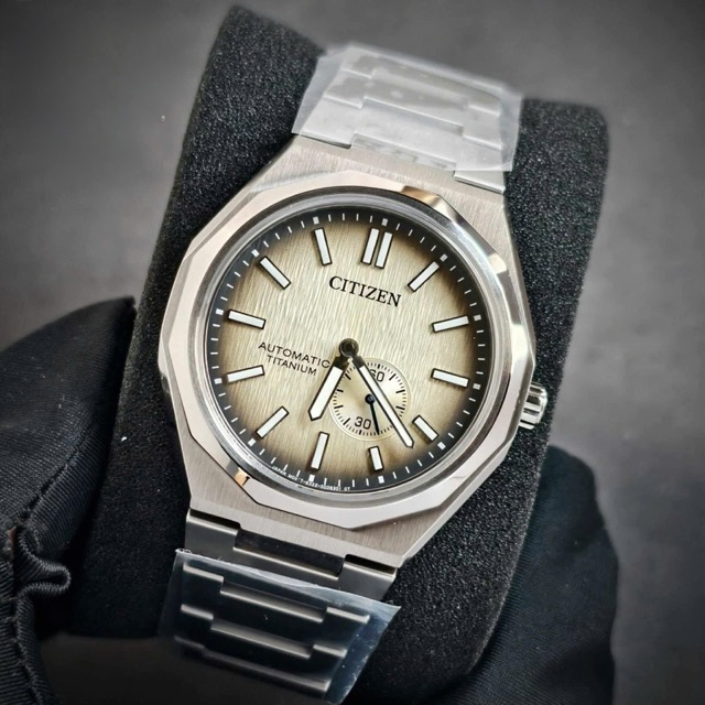 Đồng hồ nam dây thép Citizen Zenshin 60 Automatic Super Titanium NK5020-58P - Ảnh 2