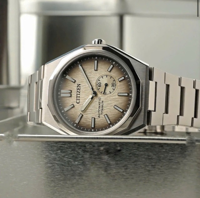 Đồng hồ nam dây thép Citizen Zenshin 60 Automatic Super Titanium NK5020-58P - Ảnh 4