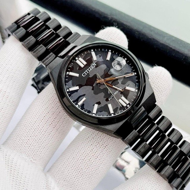 Đồng hồ nam dây thép Citizen Automatic Tsuyosa NJ0155-87E