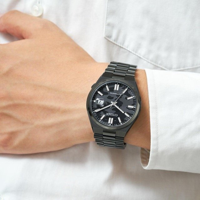 Đồng hồ nam dây thép Citizen Automatic Tsuyosa NJ0155-87E - Ảnh 3