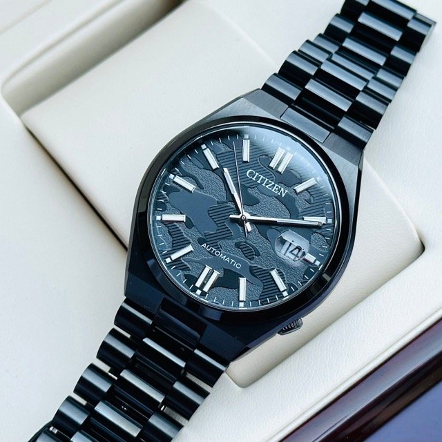 Đồng hồ nam dây thép Citizen Automatic Tsuyosa NJ0155-87E - Ảnh 6