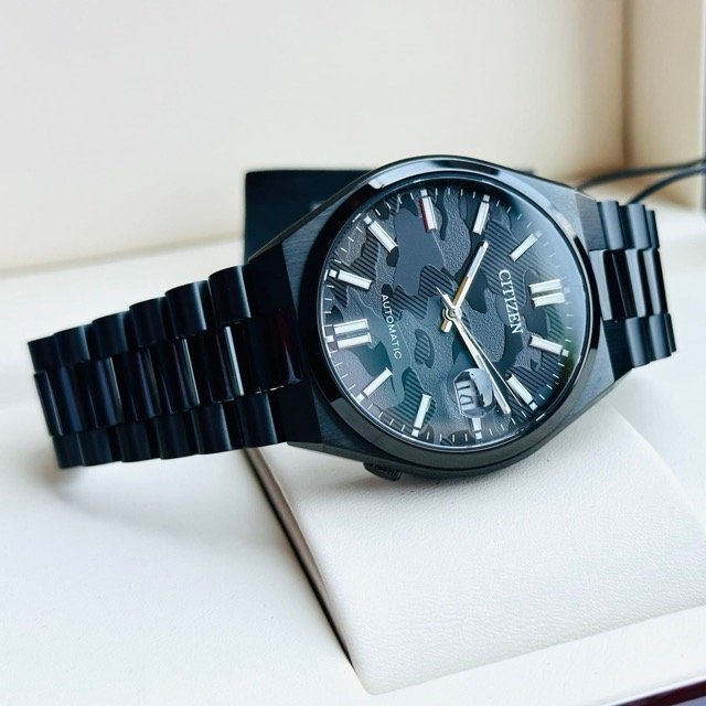 Đồng hồ nam dây thép Citizen Automatic Tsuyosa NJ0155-87E - Ảnh 7