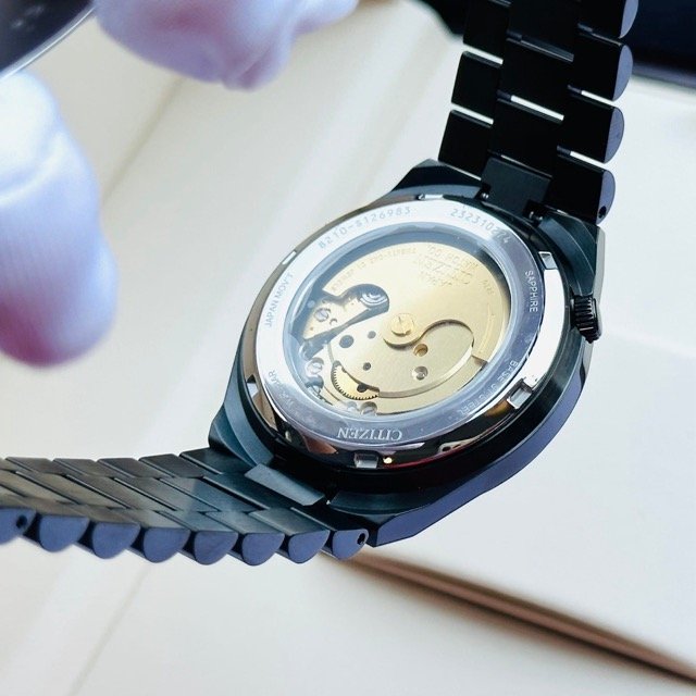 Đồng hồ nam dây thép Citizen Automatic Tsuyosa NJ0155-87E - Ảnh 8