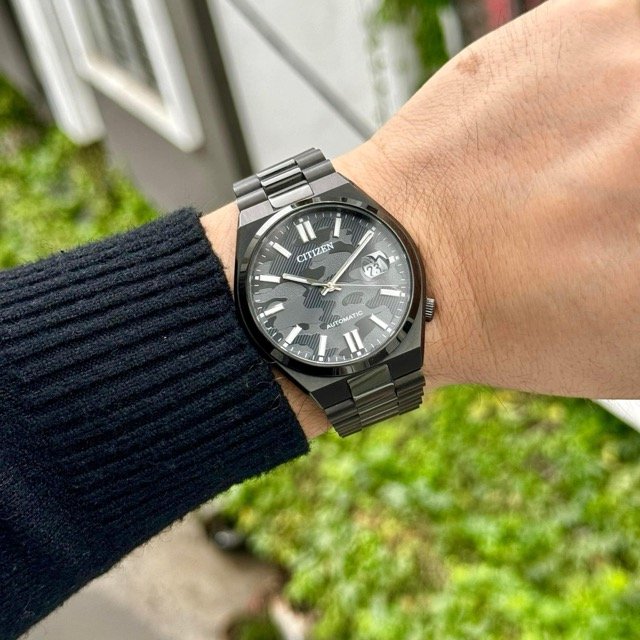 Đồng hồ nam dây thép Citizen Automatic Tsuyosa NJ0155-87E - Ảnh 10