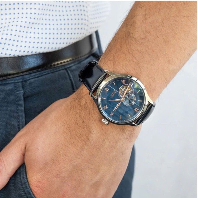 Đồng hồ nam dây da Seiko Automatic Presage Japanese Garden SSA421J1 SARY187 - Ảnh 4