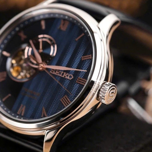 Đồng hồ nam dây da Seiko Automatic Presage Japanese Garden SSA421J1 SARY187 - Ảnh 8