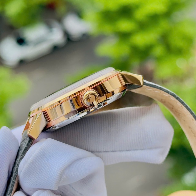Đồng hồ nam dây da Bulova Frank Sinatra Automatic Summer Wind 97B206 - Ảnh 7