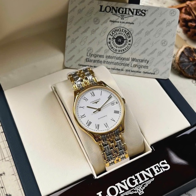 Đồng hồ nam dây thép Longines Automatic Lyre Collection L4.860.2.11.7