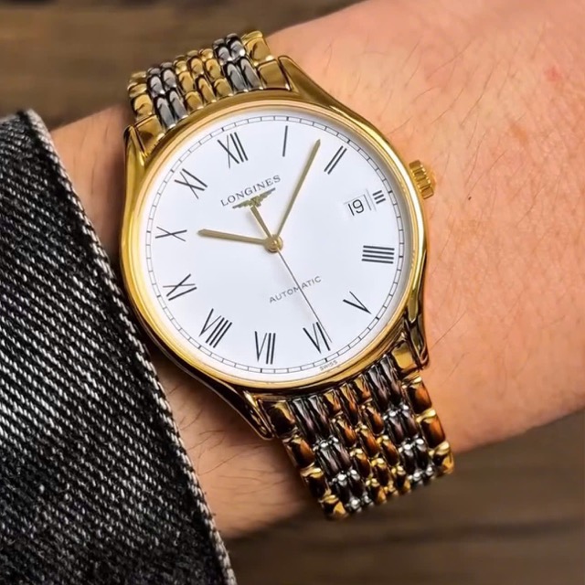 Đồng hồ nam dây thép Longines Automatic Lyre Collection L4.860.2.11.7 - Ảnh 8