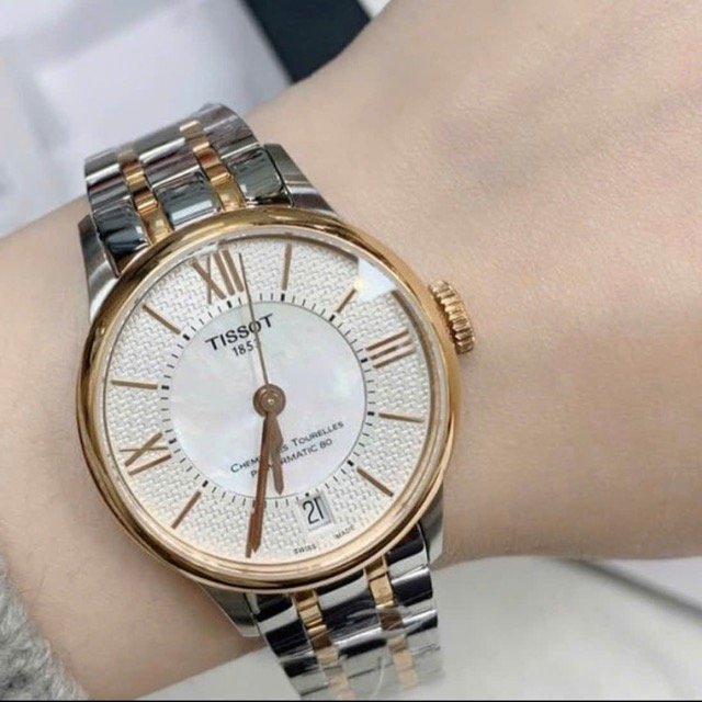 Đồng hồ nữ dây thép Tissot Chemin Des Tourelles Powermatic 80 T099.207.22.118.01 - Ảnh 5